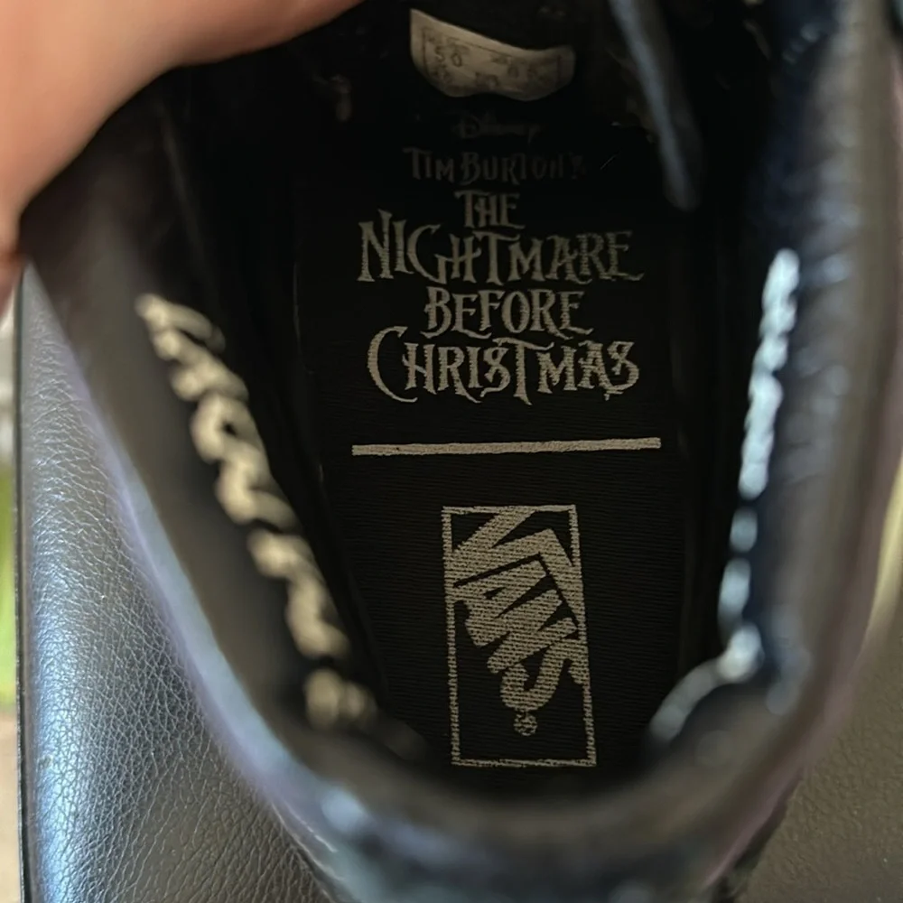 Vans Nightmare Before Christmas Sk-8 Hi Black Purple Sneakers Jack Sally Zero
